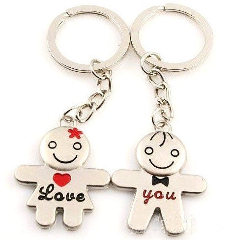 Cute Love You  Keychains For Women Fashion Couple Key Chains K1617