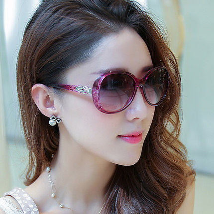 IVE Chinese Brand Sunglasses Women UV 400 Rhinestone Sun Glasses Female Oculos De Sol Feminino 9525