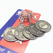 NBA team logo car key ring  Basketball Association Keychain Kobe Bryant Lakers Knight Warriors basketball souvenirs car Key Ring