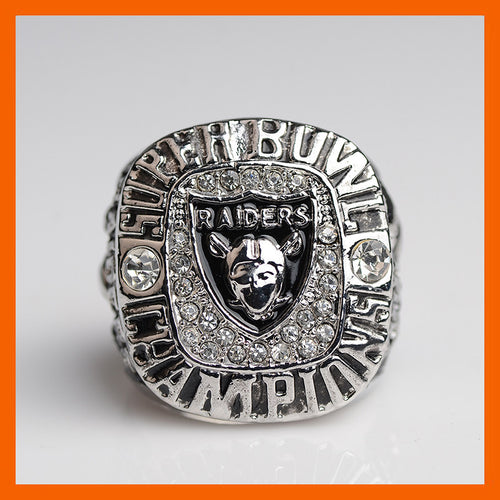 New Arrival Sport Men Jewelry Oakland Raiders Super Bowl XVIII Championship Rings