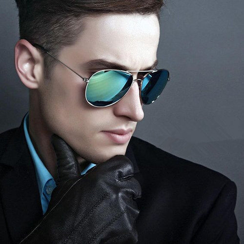 New arrival Classic brand designer unisex Sunglasses not fade matel Frame Pilot UV400 Anti-Reflective Sun glasses  3027