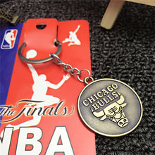 NBA team logo car key ring  Basketball Association Keychain Kobe Bryant Lakers Knight Warriors basketball souvenirs car Key Ring