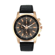 Louise relogio masculino Luxury Brand Gold Watches Men Women 2016 Faux Leather Three Eyes Dial Quartz Wristwatch For Women Men