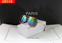 hot sales fashion star sunglasses oculos de sol women men  aviator mirrored lens UV400 protection sun glasses 3027