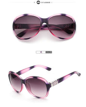 IVE Brand Sunglasses Women Fashion Gradient Sunglass Metal Crystal Decoration Women Sunglasses For Women Sun Eyewear Brand 9528