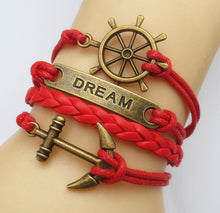 Multilayer Braided Bracelets Vintage Owl Harry Potter wings Infinity Bracelet deathly hallows bracelet & Bangle good gift