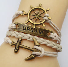 Multilayer Braided Bracelets Vintage Owl Harry Potter wings Infinity Bracelet deathly hallows bracelet & Bangle good gift