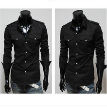 2017 Autumn New Fashion Mens Shirts Casual Slim Fit Long Sleeve Shirt Men Brand Clothing Camicia Single Breasted Camiseta Hombre