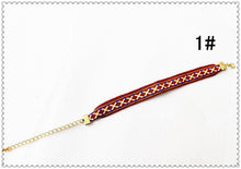 New fashion jewelry Bohemian style Weave charm friendship bracelet for women girl lovers' B3098