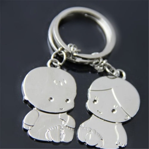 Cute Baby Metal Keychain For Women Fashion Couple Key Chains K1632