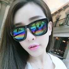 2017 Retro square design men and women Sunglasses Anti-Reflective goggle uv400 Sun Glasses wholesale 387