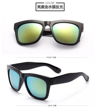 2017 Retro square design men and women Sunglasses Anti-Reflective goggle uv400 Sun Glasses wholesale 387