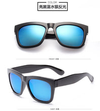 2017 Retro square design men and women Sunglasses Anti-Reflective goggle uv400 Sun Glasses wholesale 387