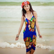 2017 women summer swimwear saida de praia swimsuit bikini dress beach cover up bathing suit cover ups Sarong Pareo