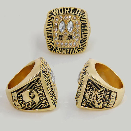 2015 New Gift Rings For Father's Day Sport Ring 1984 Super Bowl San Francisco 49ers Championship Ring Big Size 11, Gold Ring