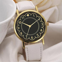 Fashion Women Watches Geneva Flower Printed Quartz Wrist Watch Clock Womens Dress Watches Men Sport Watch Relogio Feminino