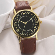 Fashion Women Watches Geneva Flower Printed Quartz Wrist Watch Clock Womens Dress Watches Men Sport Watch Relogio Feminino