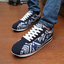 2017  Fashion Air Cushion Casual Shoes Men Lace-up Red Blue Spring Autumn Walking Jogging Shoes Mens Trainers