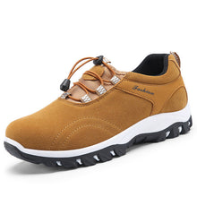 KREDIGE Walking Shoe Male Work Safety Shoes Causal Breathable Men Shoes with Hard-Wearing Wear-proof Materials Comfortable Inner