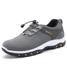 KREDIGE Walking Shoe Male Work Safety Shoes Causal Breathable Men Shoes with Hard-Wearing Wear-proof Materials Comfortable Inner