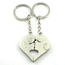 New Arrival 1 Pair/Set Women Couple Key Ring Cartoon Lover Keychain Fashion Valentines Gift 9 Style