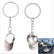 1Pair Men Women Valentine Alloy Lover Key Ring Baseball Cap Envelope whistle rabbit Shape Couple Keychain 15 Styles