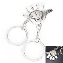 1Pair Men Women Valentine Alloy Lover Key Ring Baseball Cap Envelope whistle rabbit Shape Couple Keychain 15 Styles