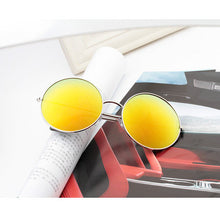 2017 New Arrival brand Round Stainless Steel Women Adult Polycarbonate alloy oversize frame Sunglasses 5948