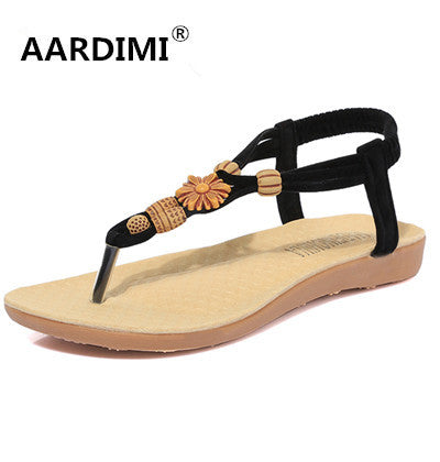 New arrival vintage summer women sandals fashion slip on ladies flip flops sandalias mujer gladiator sandals women shoes