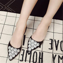 NEWORANGE 2017 Rhinestone Spike Heel Women Sandals Spring Summer High Heels Sweet Pointed Toe Women Shoes Plus Size 40 WSS712