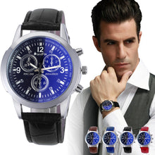 2016 new male luxury watches famous brands Classic Fashion New Luxury Fashion Crocodile Faux Leather Men"s Analog Watch Watches