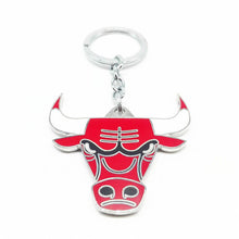 Best Selling Basketball Team Logo Key Chains Alloy Key Ring Creative Car Keychain Sport Style Jewelry Large Size Pendant