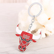 LBJ Curry Harden Basketball Teams Key Chain Bulls Rocket Warrior Cavaliers Basketball Keychain Key holder Sport Jewelry