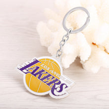 LBJ Curry Harden Basketball Teams Key Chain Bulls Rocket Warrior Cavaliers Basketball Keychain Key holder Sport Jewelry