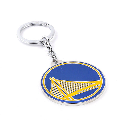 2016 New Arrival Basketball Team Golden State KeyChain High Quality Metal Warrior KeyRing for fans souvenirs