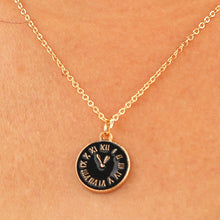 N949 Trendy Tiny Time Pendant Necklace Women Gold Plated Chain Lady Girl Gifts Bijoux Fashion Jewelry Colar Big Promotion